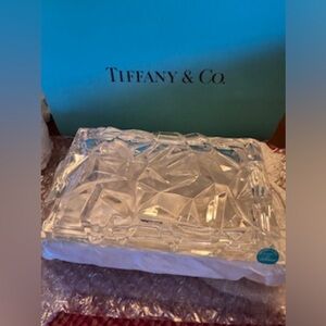 Tiffany & Co Crystal Trinket Box